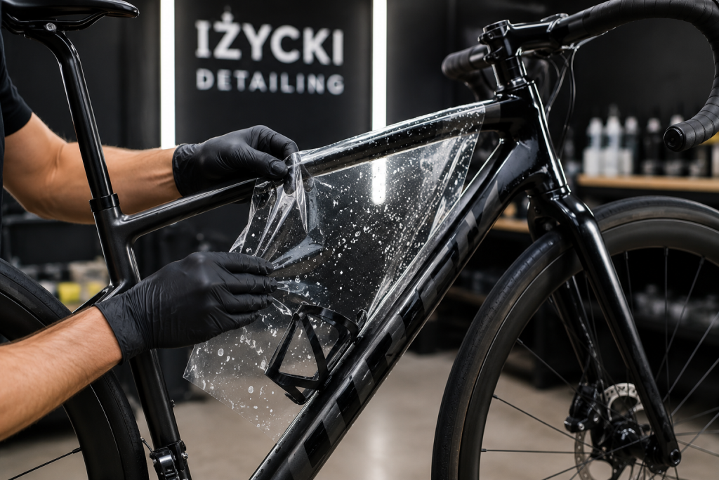 Jak przebiega oklejanie roweru szosowego